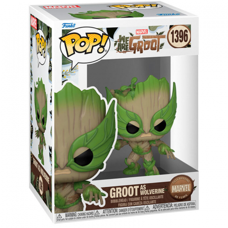 Figurina Funko POP Marvel We Are Groot - Groot as Wolverine [1]