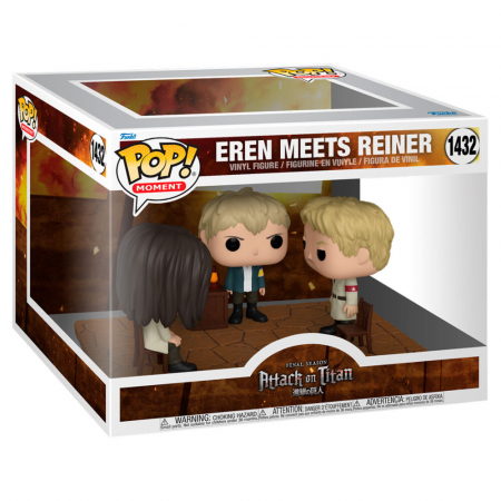 Figurina Funko POP Moment Attack on Titan Eren Meets Reiner [1]