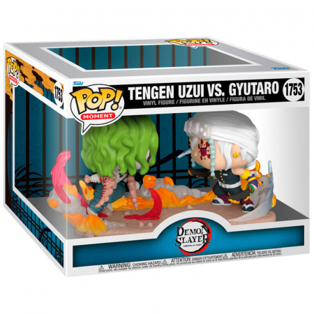 Figurina Funko POP Moment Demon Slayer Kimetsu no Yaiba Tengen VS Gyutaro [1]