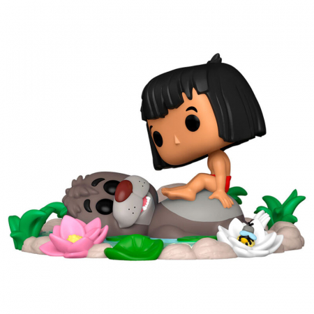 Figurine de colectie - Figurina Funko POP Moment Disney Cartea junglei Baloo & Mowgli
