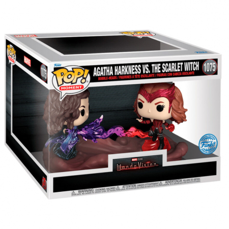 Oferte Limitate - Figurina Funko POP Moment Marvel WandaVision Agatha Harkness Vs The Scarlet Witch Exclusive