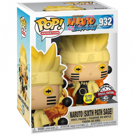 Figurina Funko POP Naruto Uzumaki Naruto Six Path Sage Glow [2]