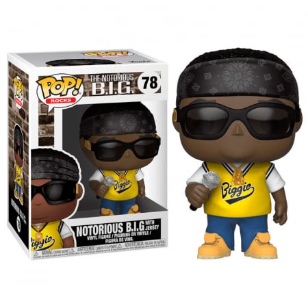 Reduceri - Figurina Funko POP Notorious B.I.G. in jersey