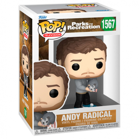 Figurina Funko POP Parks and Recreation Andy Radical [1]