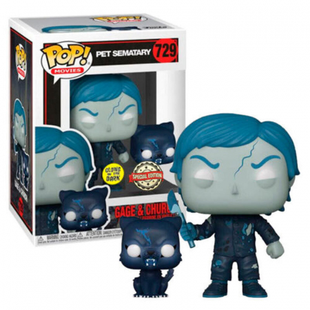 Figurine Exclusive - Figurina Funko POP Pet Sematary Gage & Church Exclusive