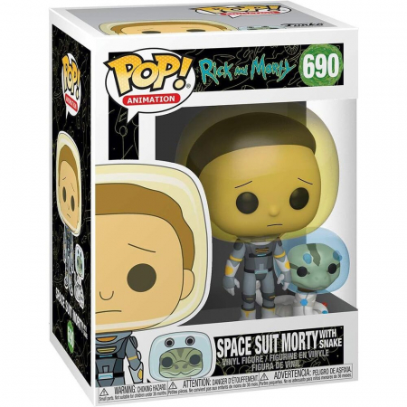 Figurina Funko POP Rick & Morty Space Suit Morty with Snake [1]