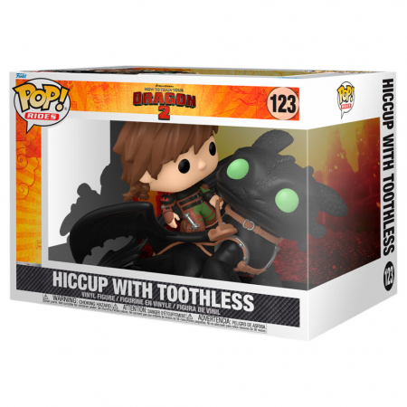 Figurina Funko POP! Rides: How to Train Your Dragon - Hiccup with Toothless [1]