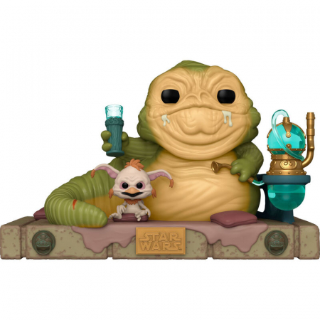 Figurine de colectie - Figurina Funko POP Star Wars 40Th Jabba The Hutt & Salacious B Crumb