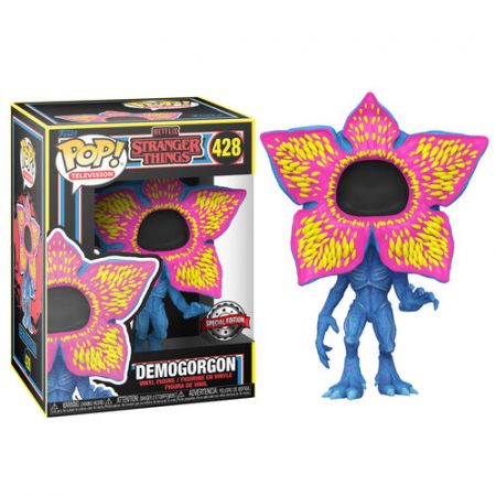 Figurine Exclusive - Figurina Funko POP Stranger Things Open Face Demogorgon Black Light Exclusive