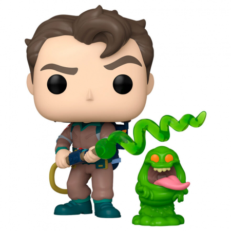 Reduceri - Figurina Funko POP The Real Ghostbusters Venkman cu Slimer