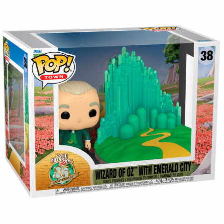 Figurina Funko POP Town Vrăjitorul din Oz Vrăjitorul din Oz cu Orașul de Smarald [1]