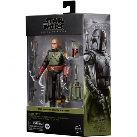 Figurina Hasbro Boba Fett Throne Room Black Series Star Wars 15cm [4]