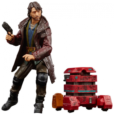 Colectie - Figurina Hasbro Cassian Andor & B2EMO Star Wars 15cm