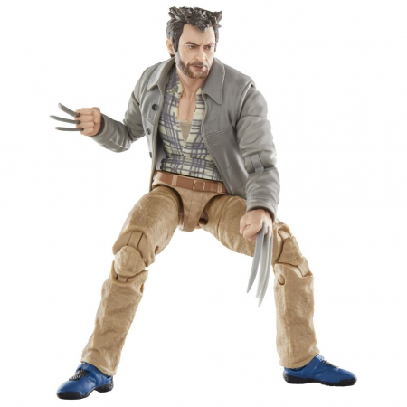 Figurine de colectie - Figurina Hasbro Deadpool with Marvel Logan - Deadpool & Wolverine Marvel Legends Series 15cm