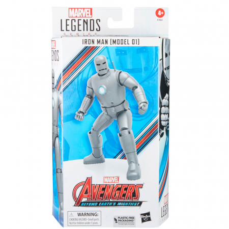 Figurine de colectie - Figurina Hasbro Figura Iron Man Model 01 Beyond Earth's Mightiest The Avengers Avengers Marvel 15cm
