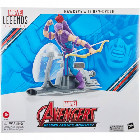 Figurina Hasbro Hawkeye + Sky-Cycle Beyond Earths Mightiest Los Vengadores Avengers Marvel 15cm [3]