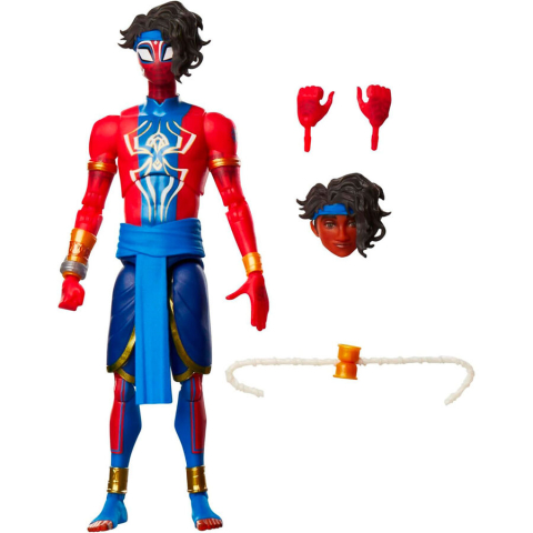 Figurine de colectie - Figurina Hasbro Marvel Spider-Man Across The Spider-Verse Pavitr Prabhakar 15cm