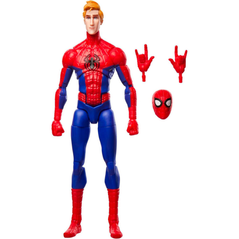 Figurine de colectie - Figurina Hasbro Marvel Spider-Man Across The Spider-Verse Peter Parker 15cm