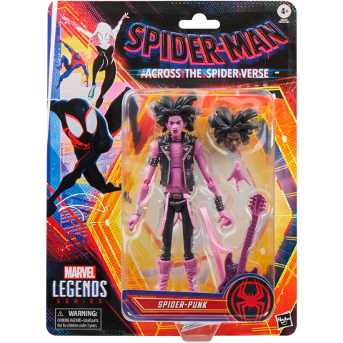 Figurina Hasbro Marvel Spider-Man Across The Spider-Verse Spider-Punk 15cm [4]