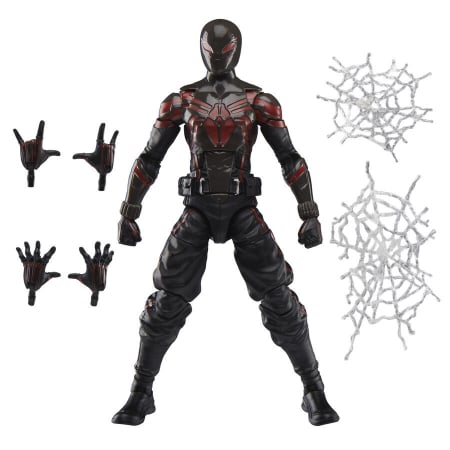 Figurina Hasbro Miles Morales Brooklyn 2099 Suit Spider-Man 2 Marvel Legends 15cm [1]