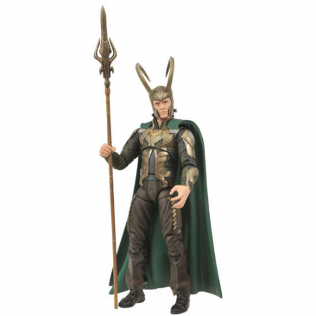 Statuete de colectie - Figurina Loki Thor Marvel Select 18 cm