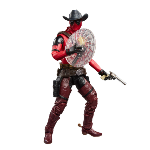 Figurine de colectie - Figurina Marvel Legends Series Deadpool și Wolverine Cowboypool 15cm