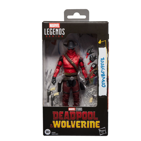 Figurina Marvel Legends Series Deadpool și Wolverine Cowboypool 15cm [2]