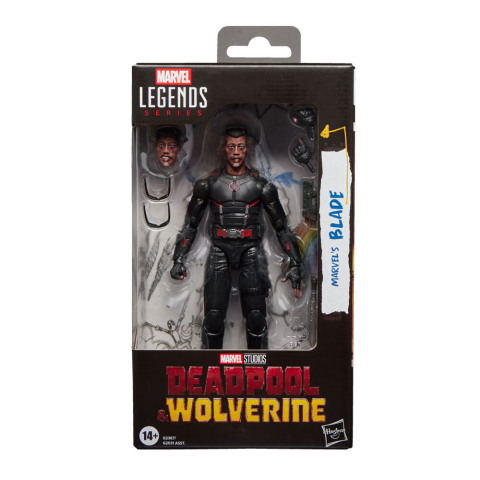 Figurina Marvel Legends Series Deadpool & Wolverine Marvel's Blade 15cm [2]