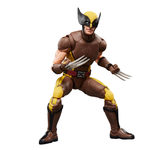 Figurine de colectie - Figurina Marvel Legends Series Deadpool & Wolverine - Wolverine Brown Suit 15cm