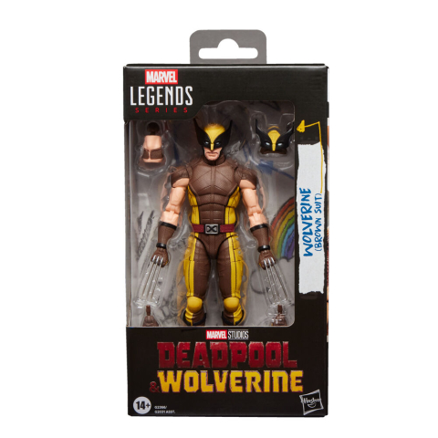Figurina Marvel Legends Series Deadpool & Wolverine - Wolverine Brown Suit 15cm [2]