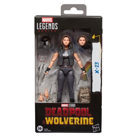 Figurina Marvel Legends Series Deadpool & Wolverine X-23 15cm [2]