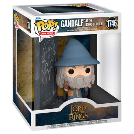 Figurina POP Deluxe Stapanul Inelelor Gandalf cu Usile lui During [1]