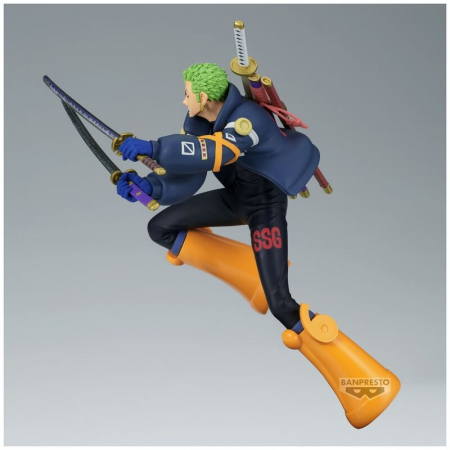 Figurina Roronoa Zoro Battle Record Collection One Piece 16cm [3]