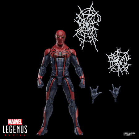 Figurina Velocity Suit Peter Parker Spider-Man Gamerverse Marvel Legends Series 15cm [4]