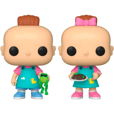 Figurine Exclusive - Funko POP 2 figurine Rugrats Phil și Lil Exclusive