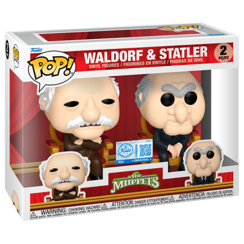 Funko POP blister cu 2 figurine POP Muppets Waldorf și Statler Exclusive [1]