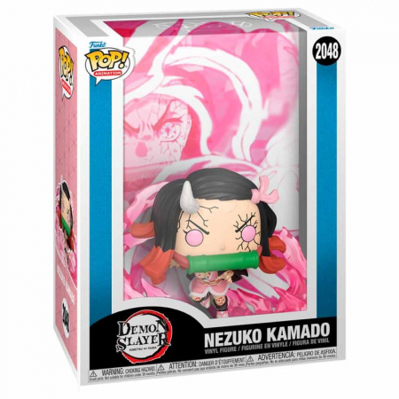 Figurine de colectie - Funko POP Cover Demon Slayer Kimetsu no Yaiba Nezuko Kamado