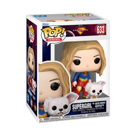 Funko POP DC Comics Supergirl Buddy Supergirl with Puppy Krypto [1]