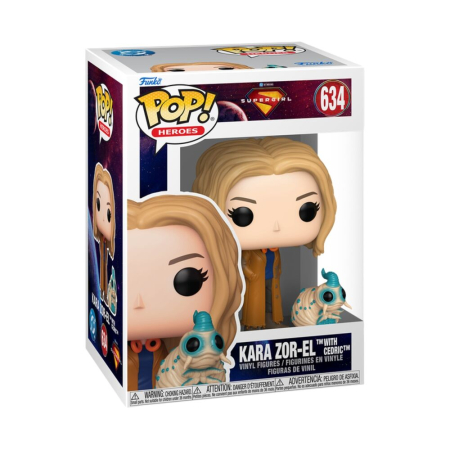 Funko POP DC Comics Supergirl Kara Zor-El With Cedric [1]
