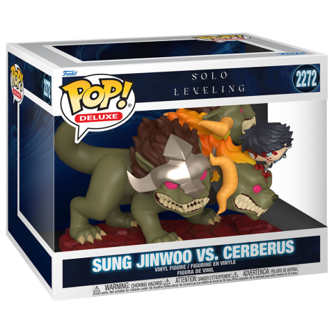 Funko POP Deluxe Solo Leveling Sung Jin Woo vs. Cerberus [1]