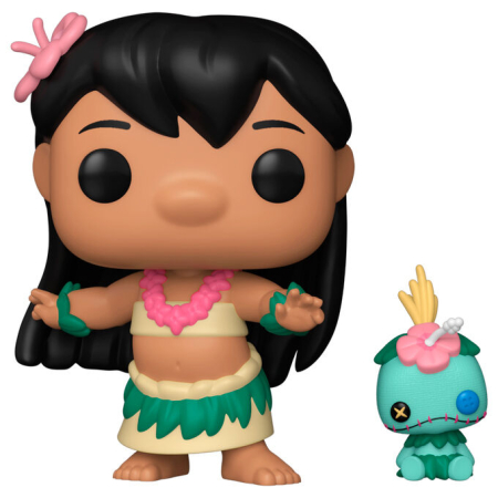 Colectie - Funko POP Disney Lilo & Stitch Hula Lilo with Scrump
