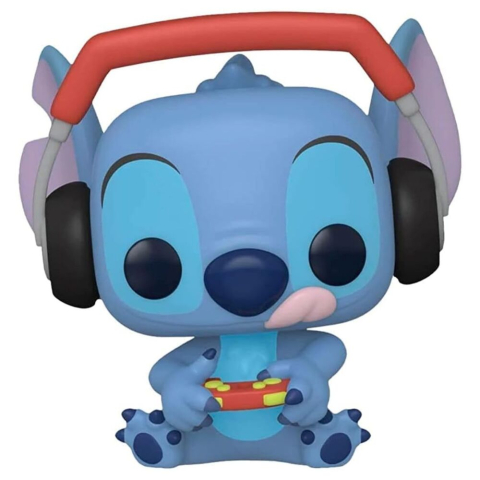 Figurine Exclusive - Funko POP Disney Stitch Gamer Stitch Exclusive