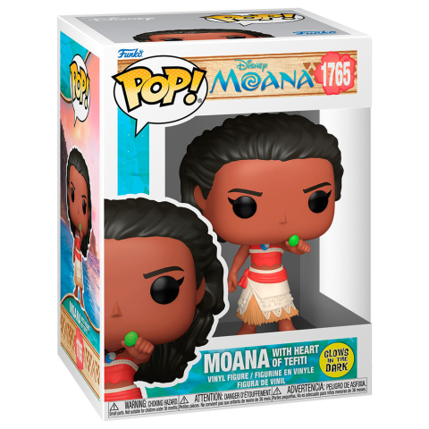 Funko POP Disney Vaiana Moana 3 Moana with Heart of Te Fiti [2]
