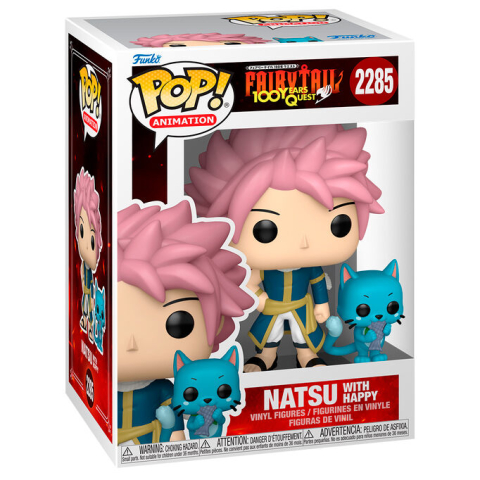Funko POP Fairy Tail 100 Years Quest Natsu with Happy [1]