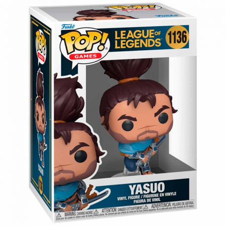 Precomanda 70 de lei - Funko POP Funko League of Legends Yasuo Precomanda