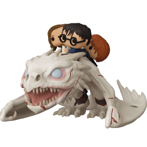 Colectie - Funko POP Harry Potter Gringotts Dragon with Harry, Ron and Hermione