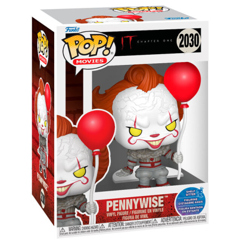 Funko POP IT Chapter One Pennywise with Balloon Shelf Sitter [1]