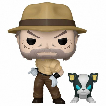 Colectie - Funko POP Jojo's Bizarre Adventure Joseph Joestar with Iggy