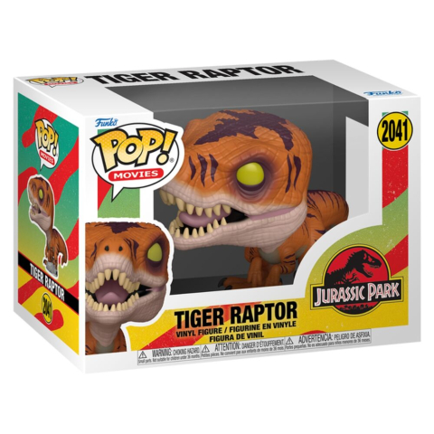 Funko POP Jurassic Park Tiger Raptor [1]