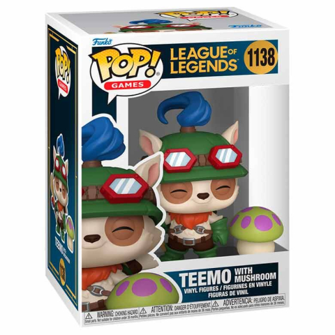 Funko POP League of Legends Teemo with Mushroom [1]